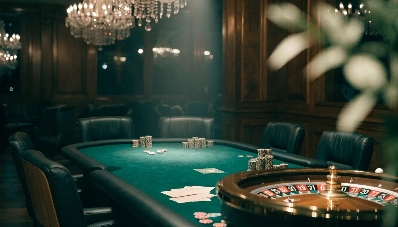 Exklusiv casinomiljö med höga insatser i Stockholm