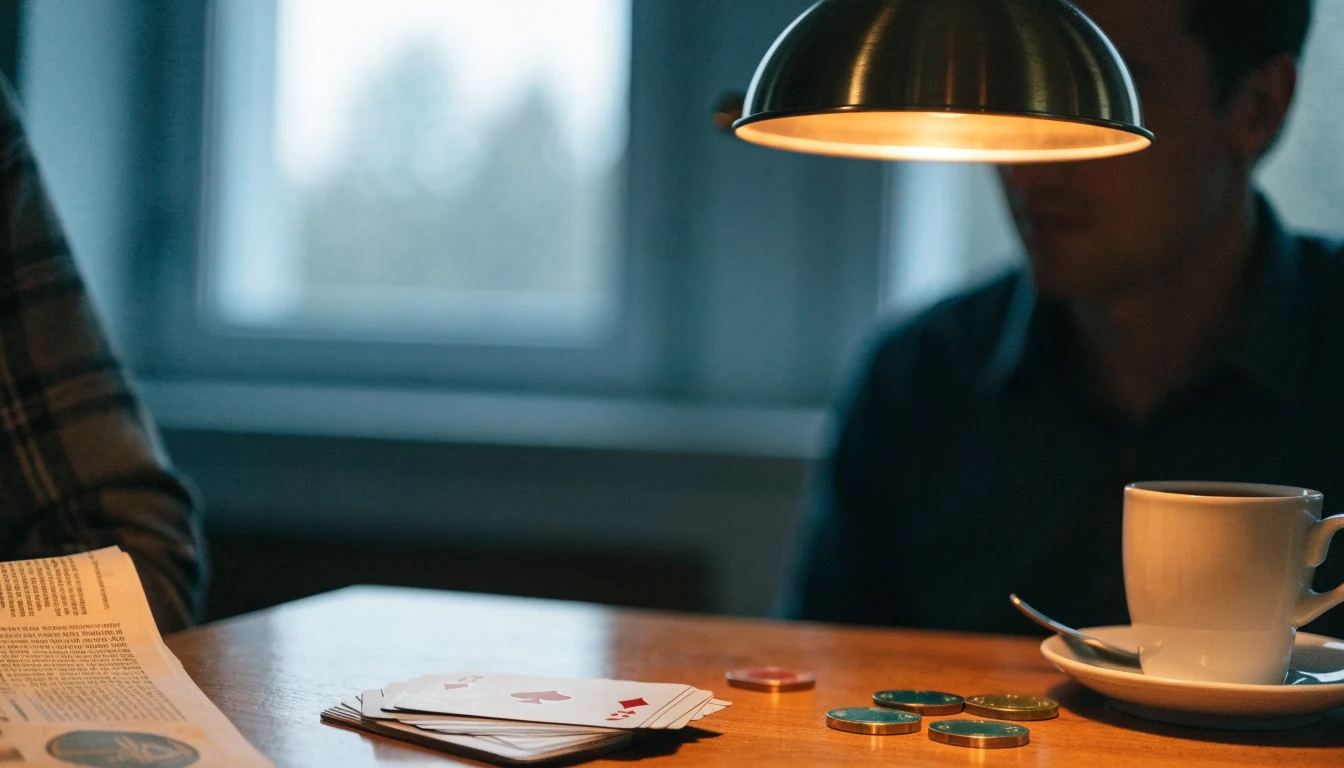 Svensk kortspelskväll stöld i varmt vardagsrum